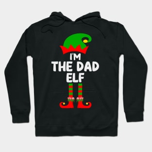 Dad Elf Matching Family Group Christmas Party Pajama Hoodie